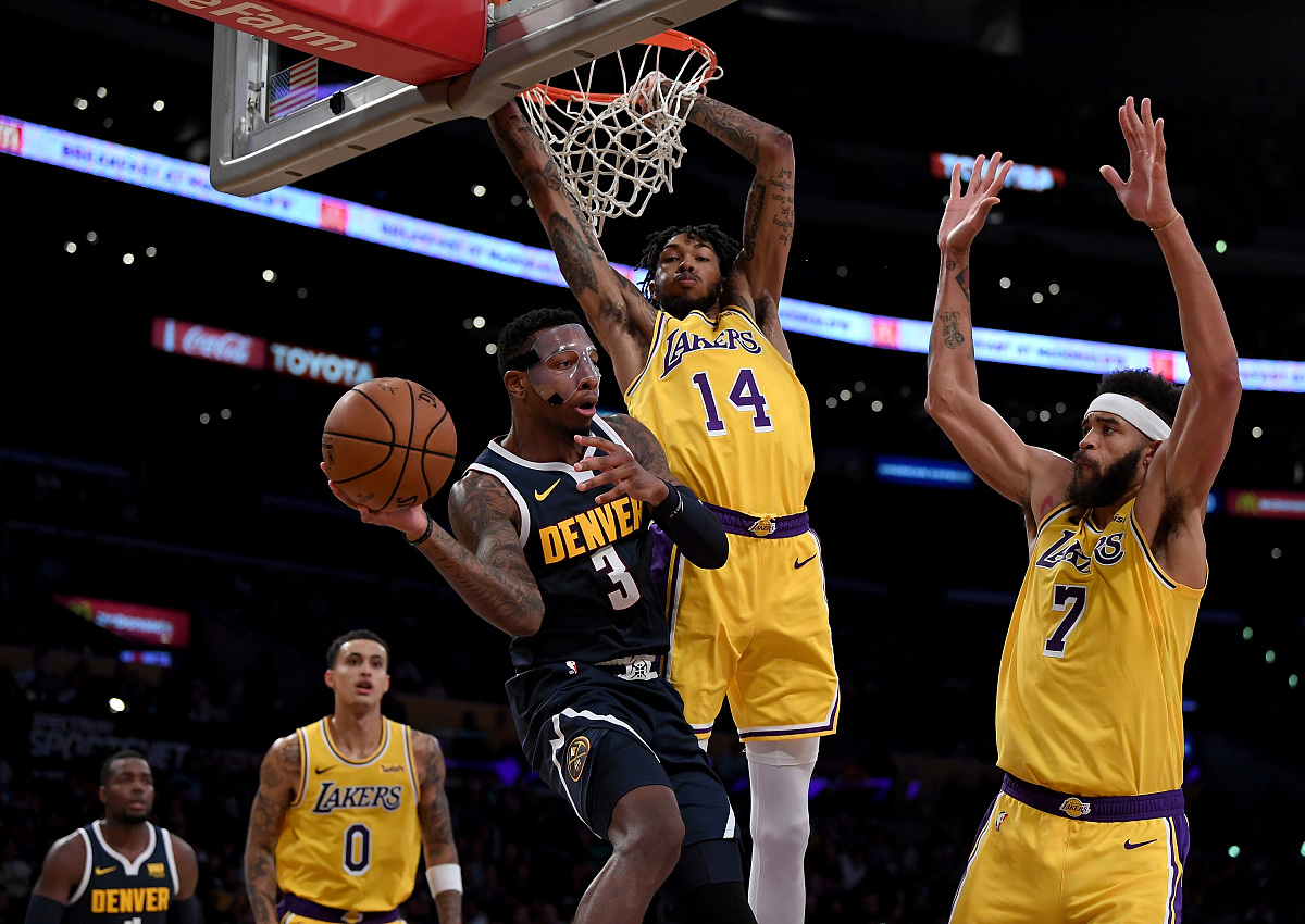 NBA总决赛火力全开，湖人胜马刺夺冠